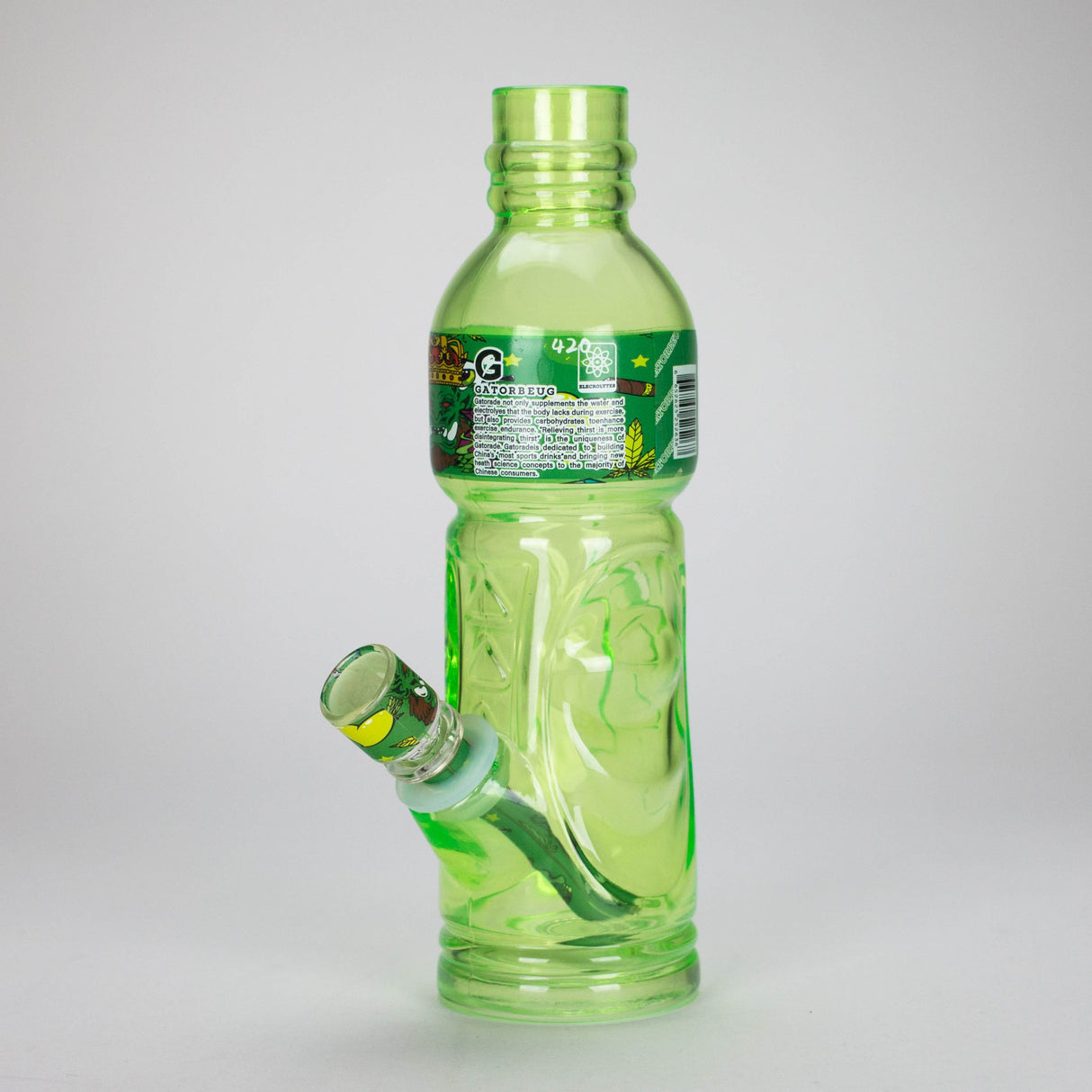 JJ Distribution Glass Bong 9.5" RM Sports Bottle Glass Bong 9.5" RM Sports bottle Glass Bong | Urban Bongs