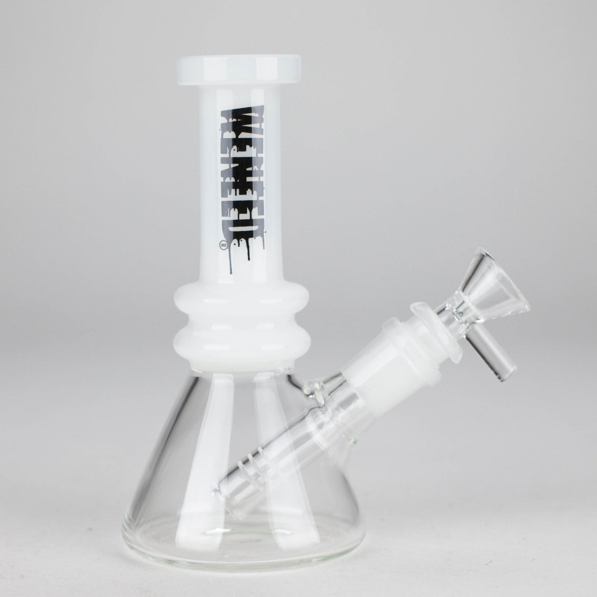 WENEED® Glass Bong WENEED 6" BubbliQ Beaker Bong with 3.5" Downstem WENEED 6" BubbliQ Beaker Bong