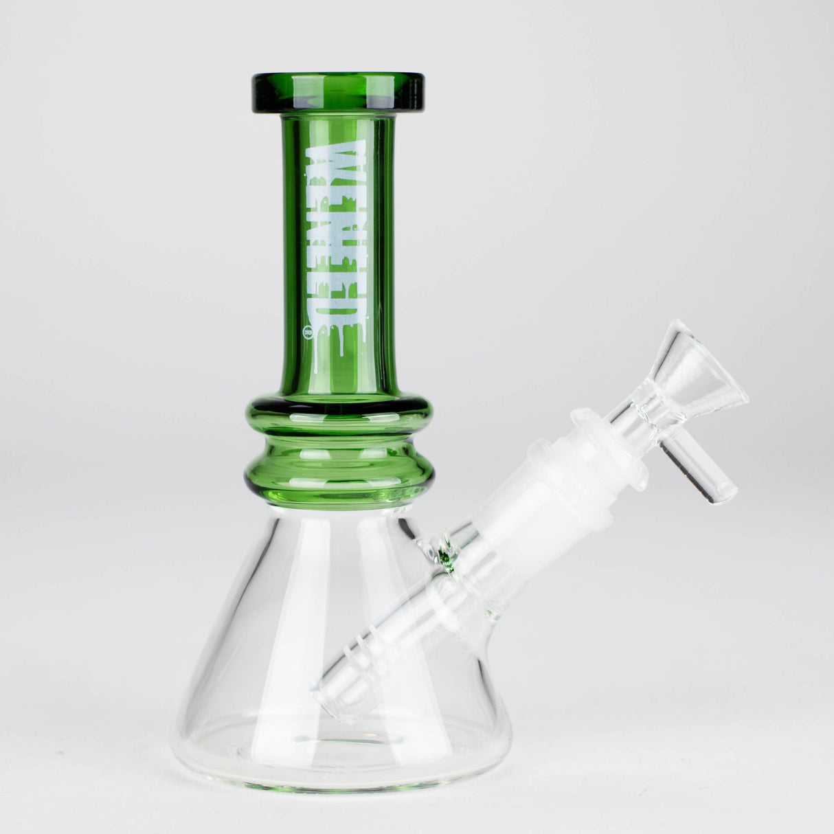 WENEED® Glass Bong WENEED 6" BubbliQ Beaker Bong with 3.5" Downstem WENEED 6" BubbliQ Beaker Bong