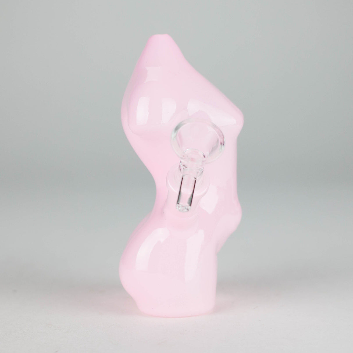 JJ Distribution Glass Bong 5.5" Curvy Glass Bong 5.5" Curvy Glass Bong