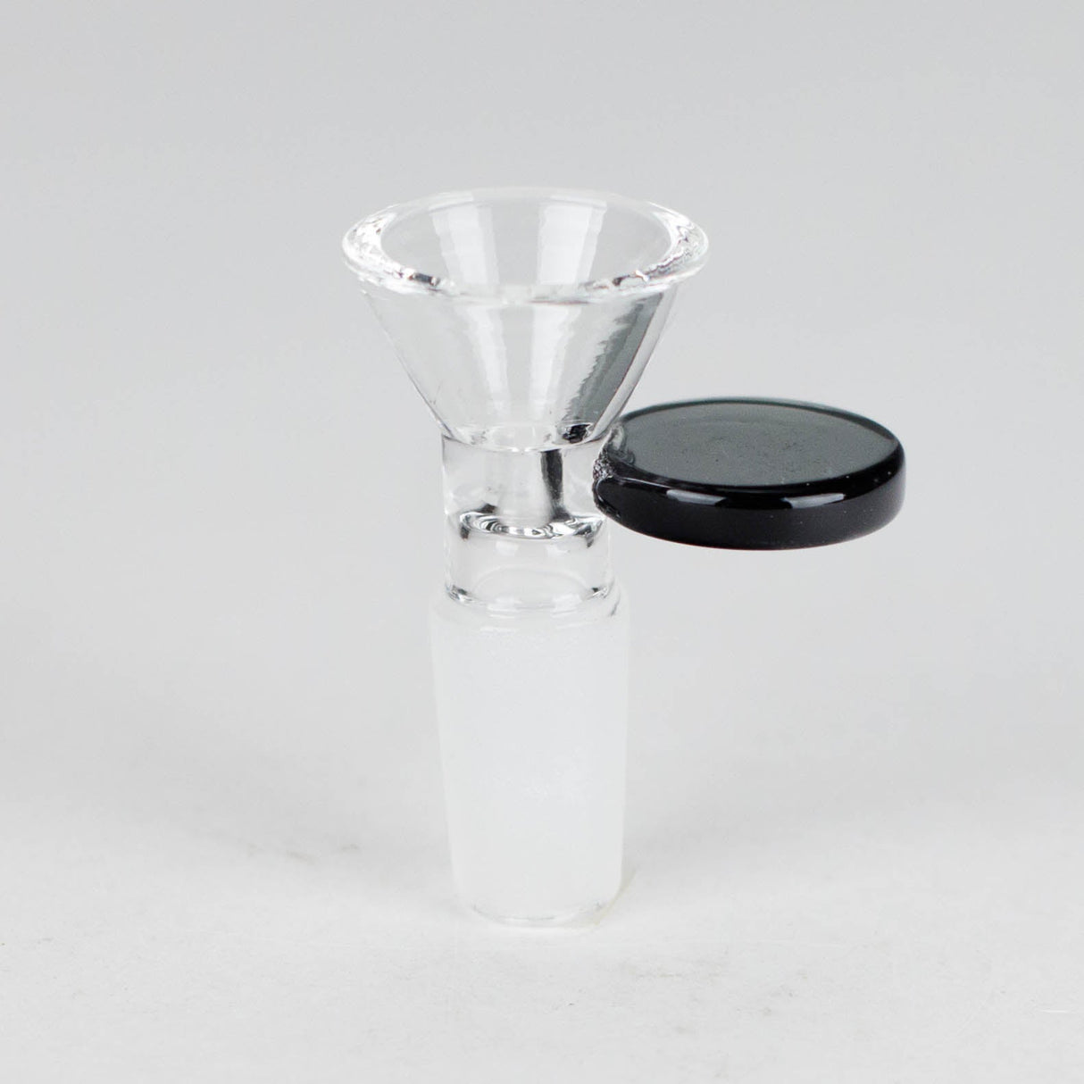 Glass bowl with color round handle for 14 mm Pack of 3