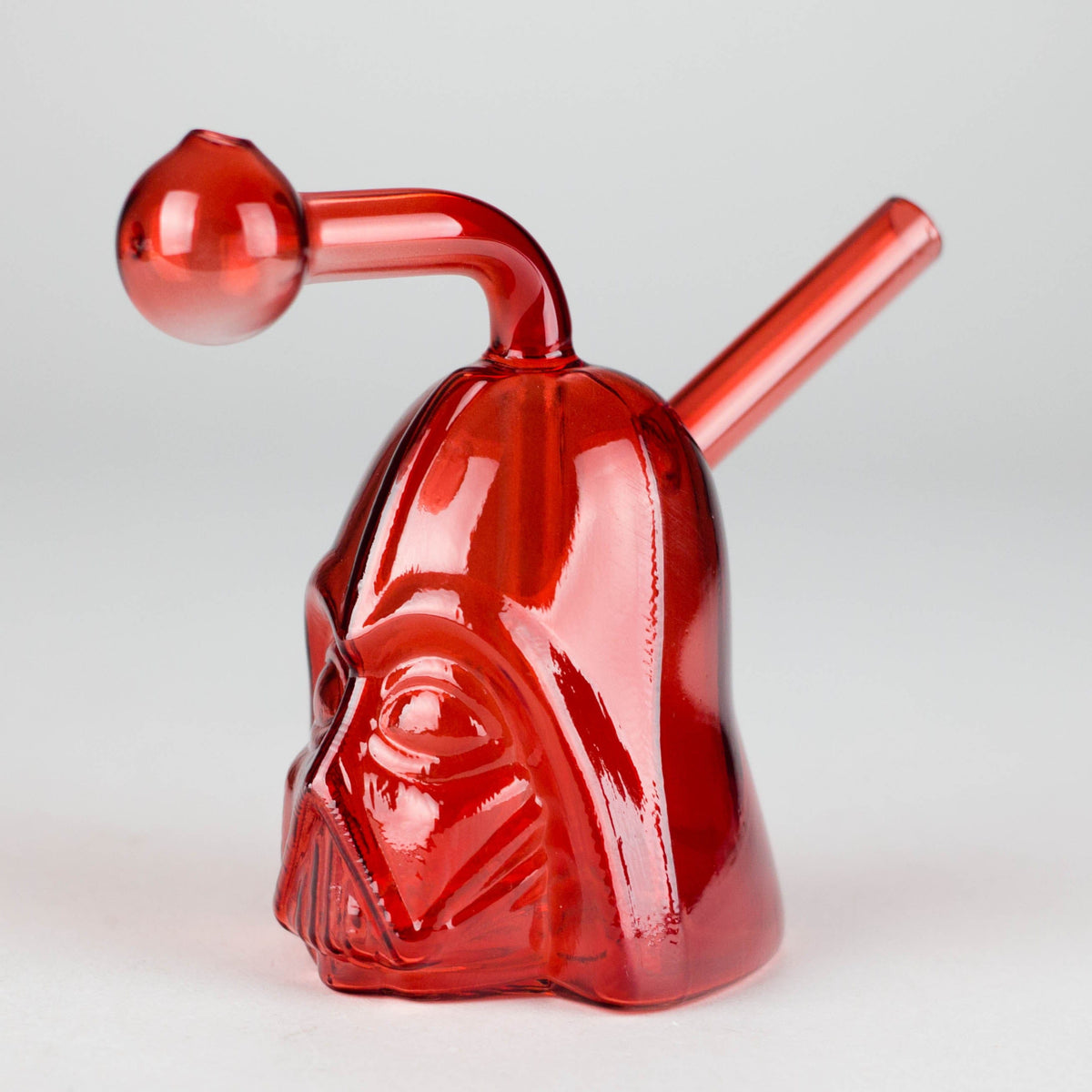 JJ Distribution Dab Rig Galactic Glow Oil Burner Pipe - 5-Inch Helmet Design Galactic Glow Oil Burner Pipe - 5-Inch Helmet Design