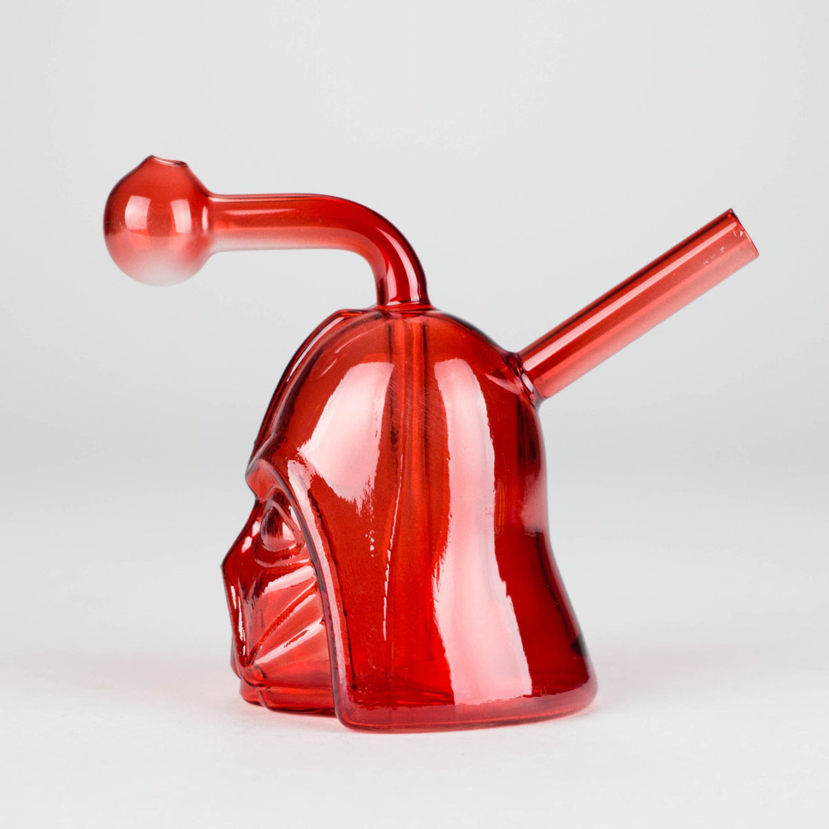 JJ Distribution Dab Rig Galactic Glow Oil Burner Pipe - 5-Inch Helmet Design Galactic Glow Oil Burner Pipe - 5-Inch Helmet Design