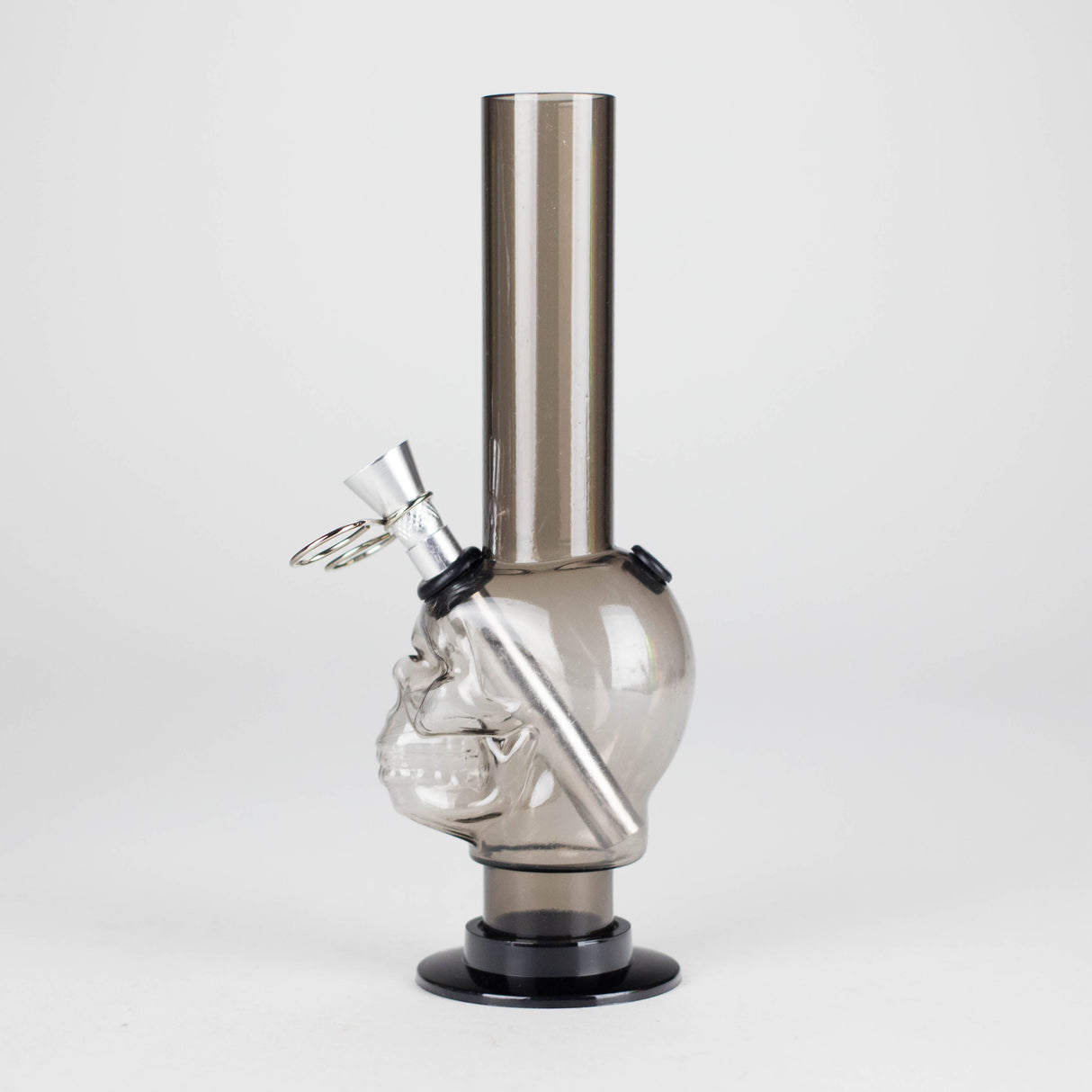 8" Skull Shape Detachable Base Acrylic Water Pipe