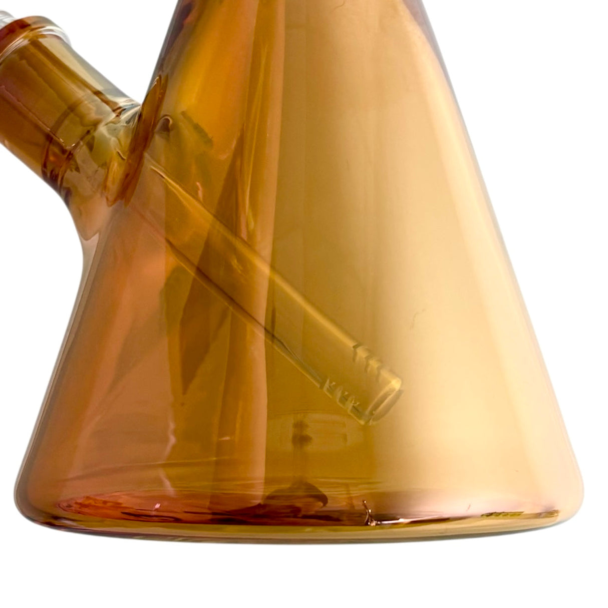 Fortune 18" Electroplated 7mm Beaker Glass Bong