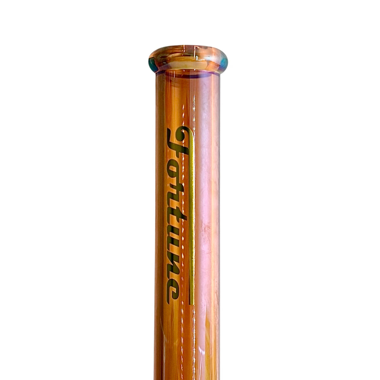 Fortune 18" Electroplated 7mm Beaker Glass Bong