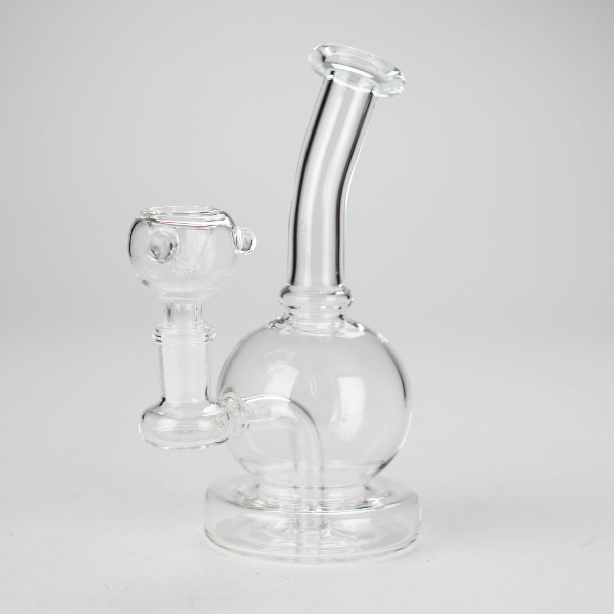 7" Electroplate Metallic Glass Bong