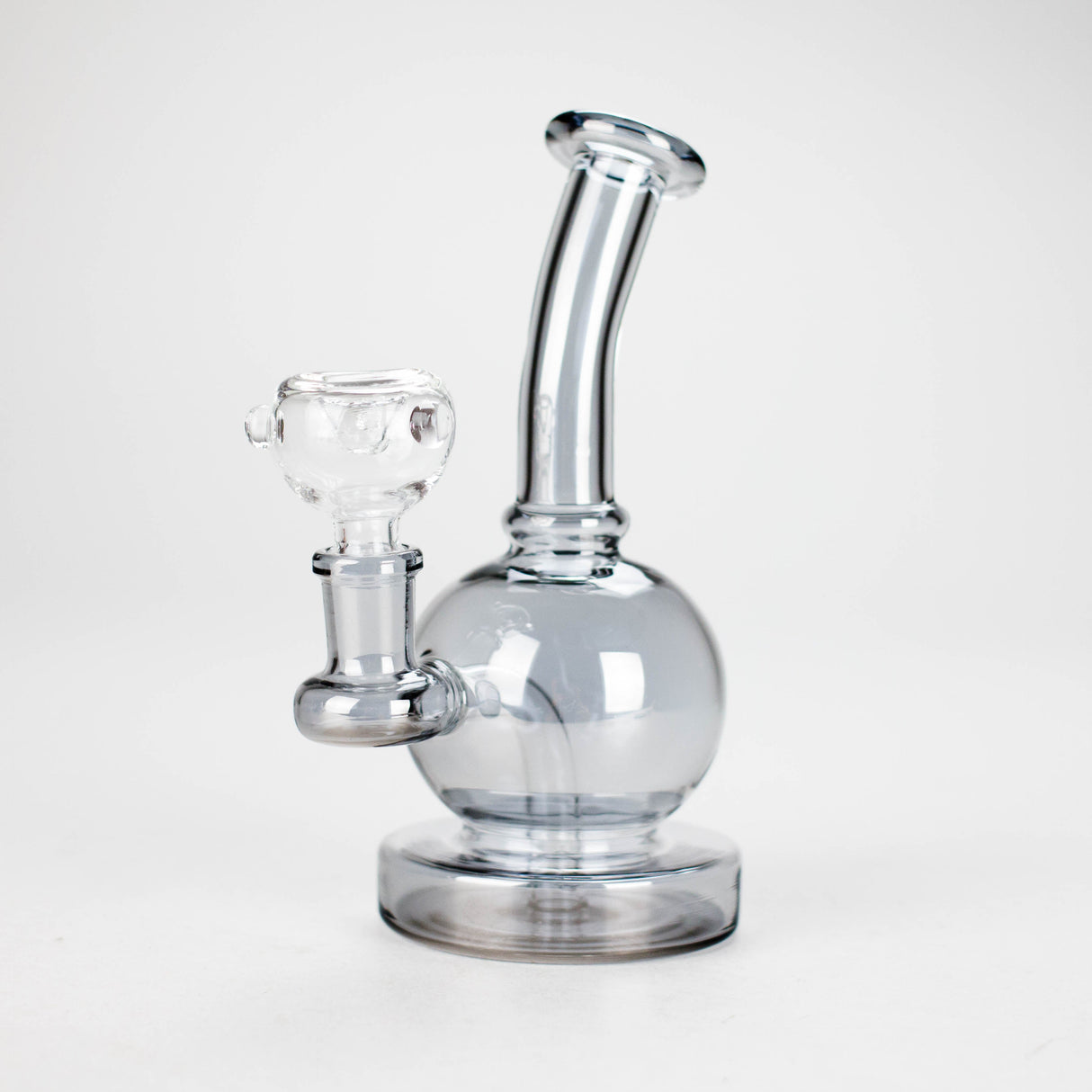 7" Electroplate Metallic Glass Bong