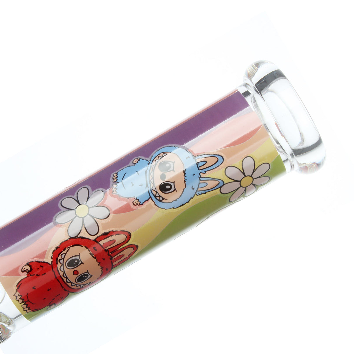 10" Cartoon Design Beaker Bong with Ice Catcher
