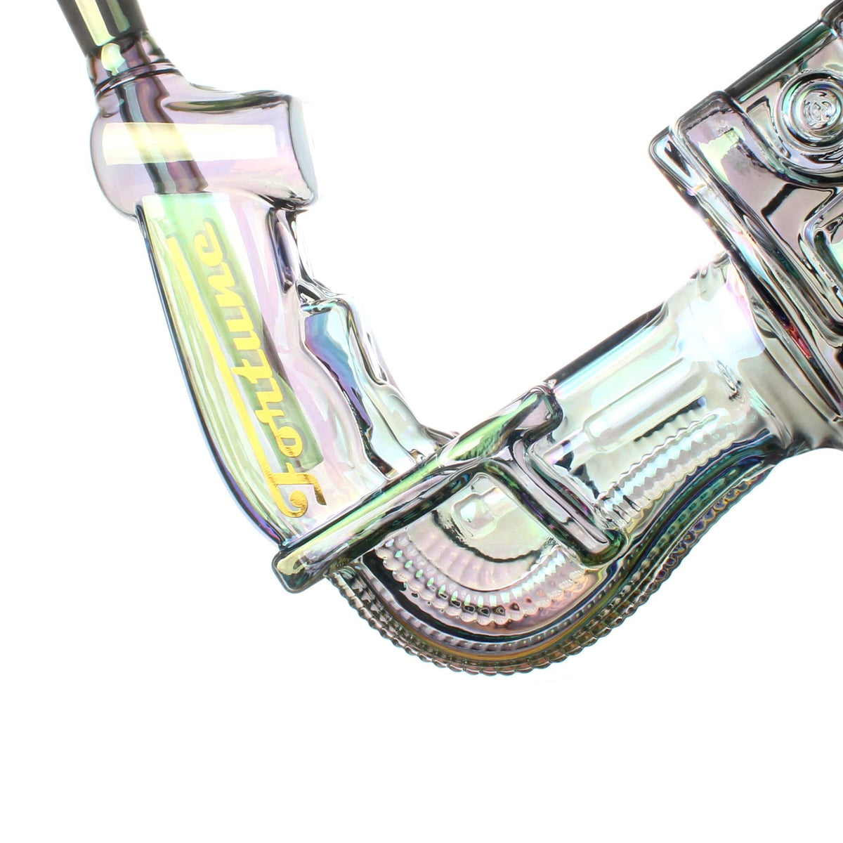 Fortune Glass Bong Fortune 24" Electroplated Gatling Gun Glass Bong with Hardwood Stand Fortune 24" Gatling Gun Glass Bong | Canada