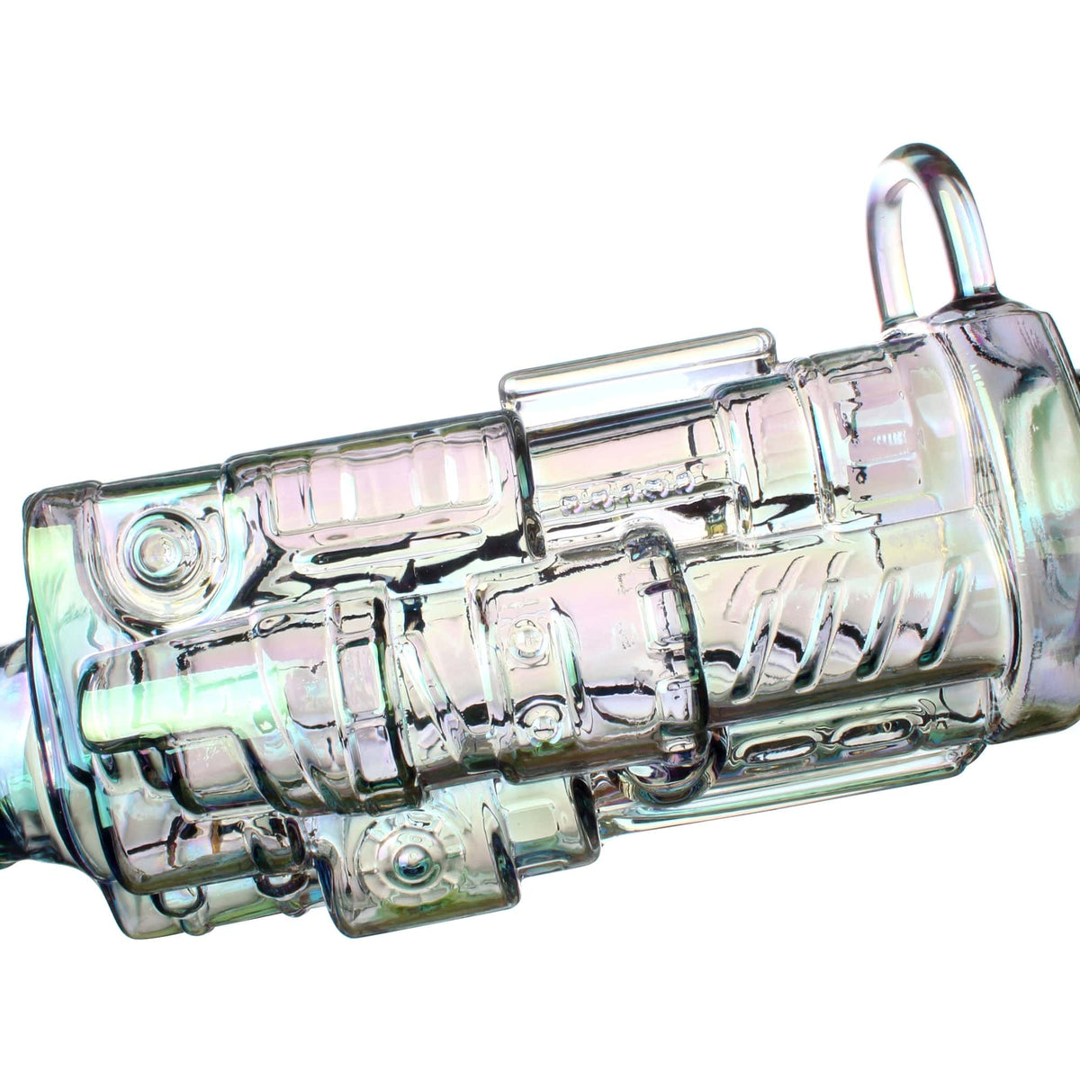 Fortune Glass Bong Fortune 24" Electroplated Gatling Gun Glass Bong with Hardwood Stand Fortune 24" Gatling Gun Glass Bong | Canada