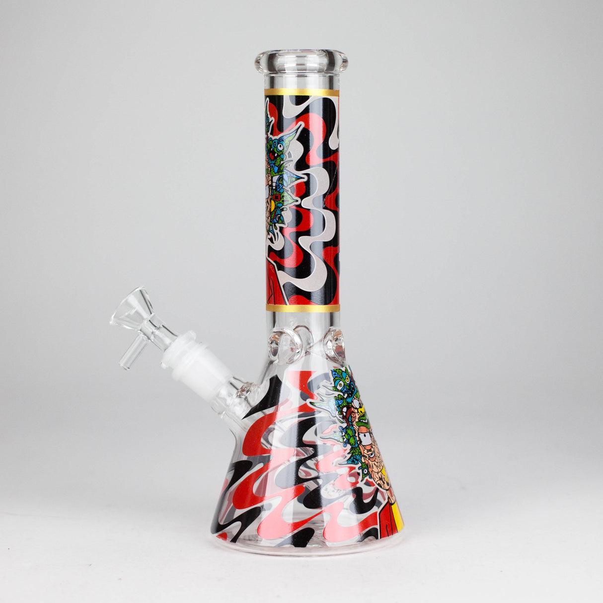 Bong en verre de 25 cm phosphorescent