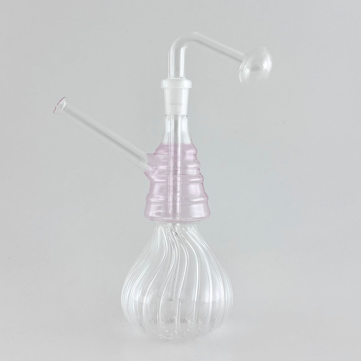 Super Supplys Inc Dab Rig 7-Inch Swirl Oil Burner Bubbler - 14mm Glass Kit Swirl Oil Burner Bubbler - 7-Inch 14mm Glass Kit