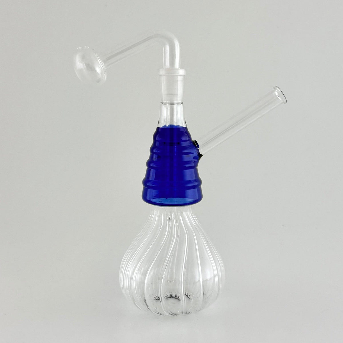 Super Supplys Inc Dab Rig 7-Inch Swirl Oil Burner Bubbler - 14mm Glass Kit Swirl Oil Burner Bubbler - 7-Inch 14mm Glass Kit