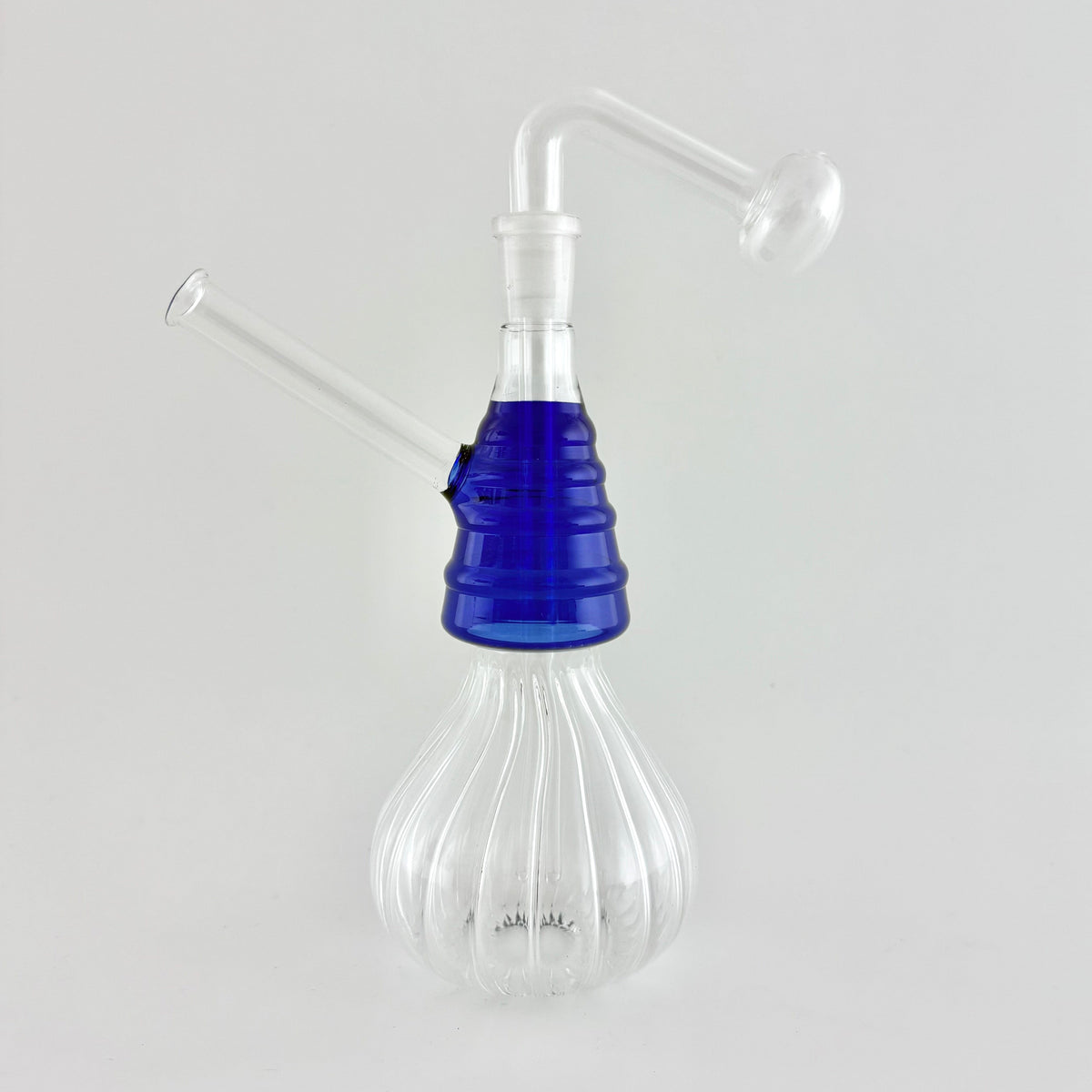 Super Supplys Inc Dab Rig 7-Inch Swirl Oil Burner Bubbler - 14mm Glass Kit Swirl Oil Burner Bubbler - 7-Inch 14mm Glass Kit