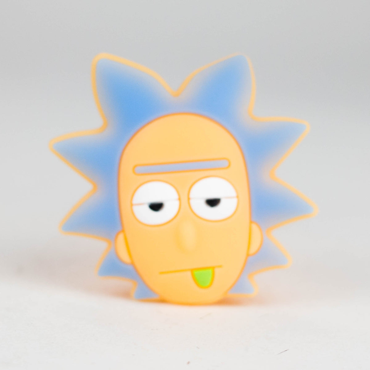 4.5-Inch Cartoon Silicone Hand Pipe with Glass Bowl
