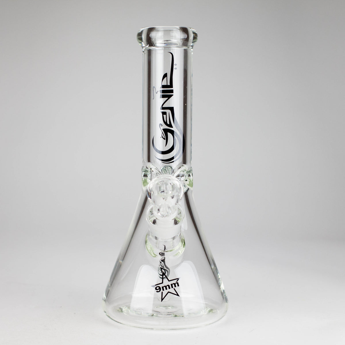 Bong en forme de bécher Genie 12" à tube torsadé 9mm