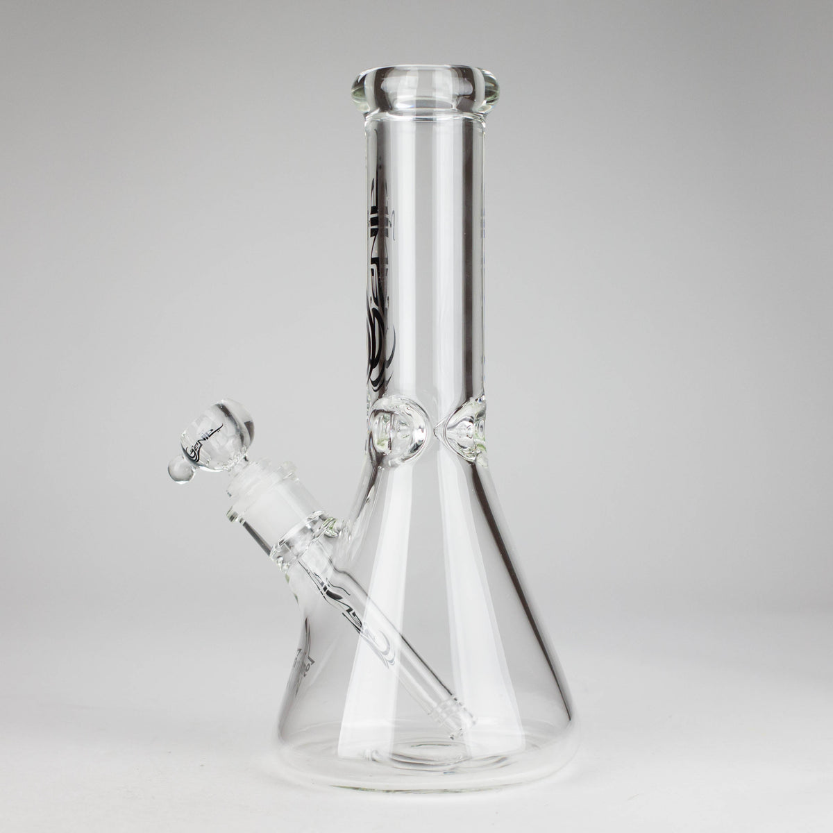 Bong en forme de bécher Genie 12" à tube torsadé 9mm
