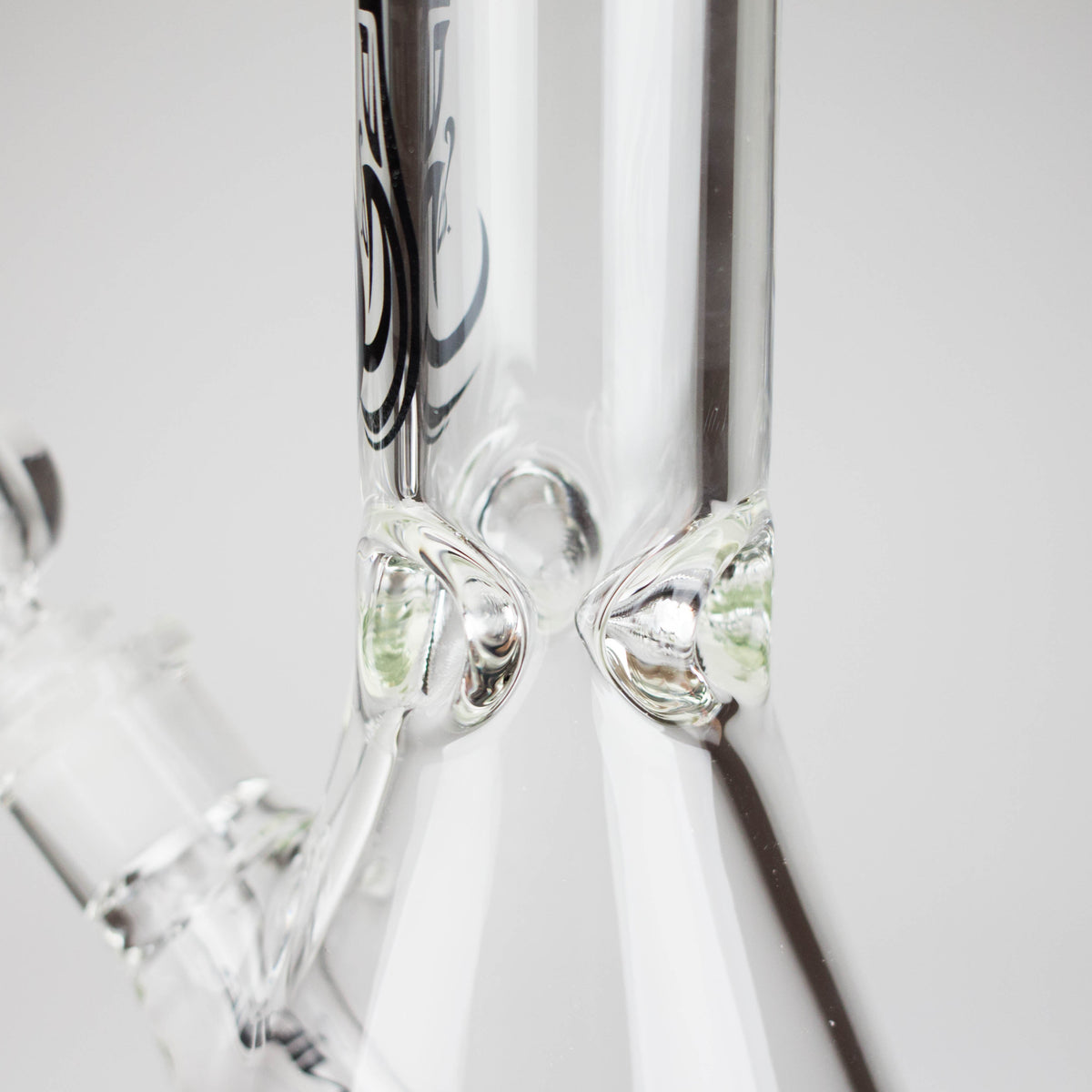 Bong en forme de bécher Genie 12" à tube torsadé 9mm