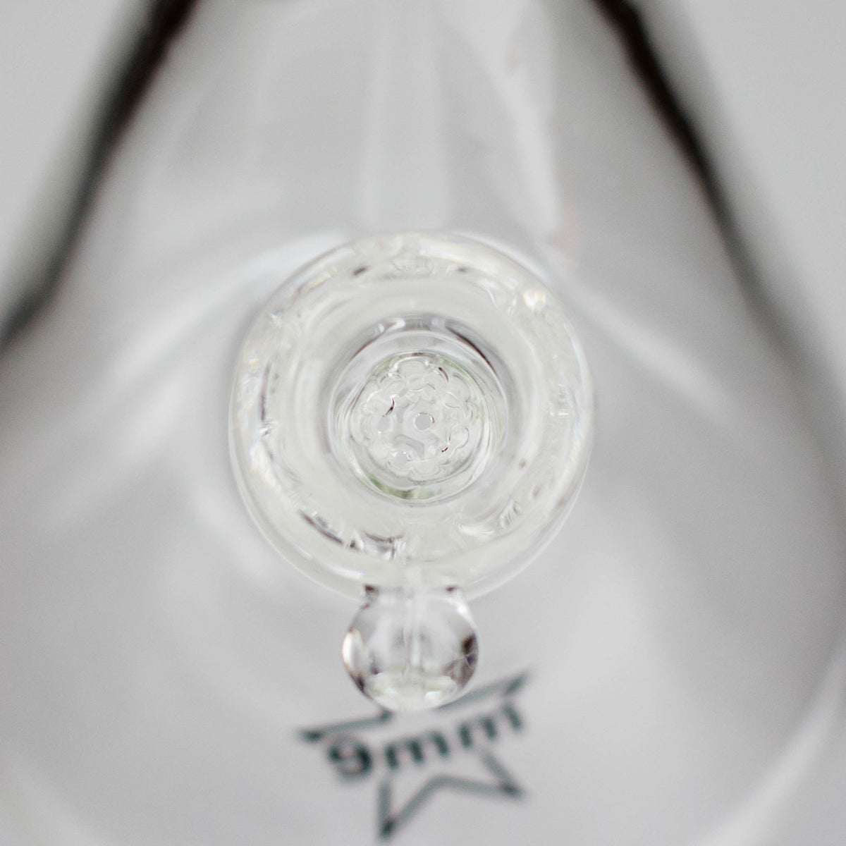 Bong en forme de bécher Genie 12" à tube torsadé 9mm