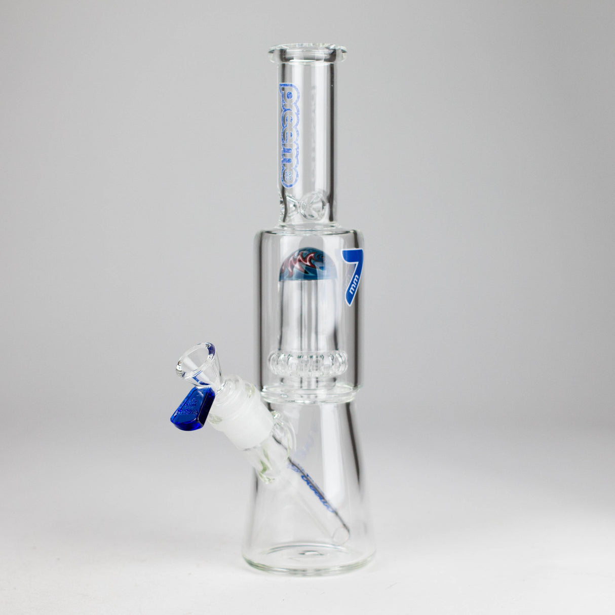 Preemo 11" Showerhead Perc 7mm Mini Glass Bong