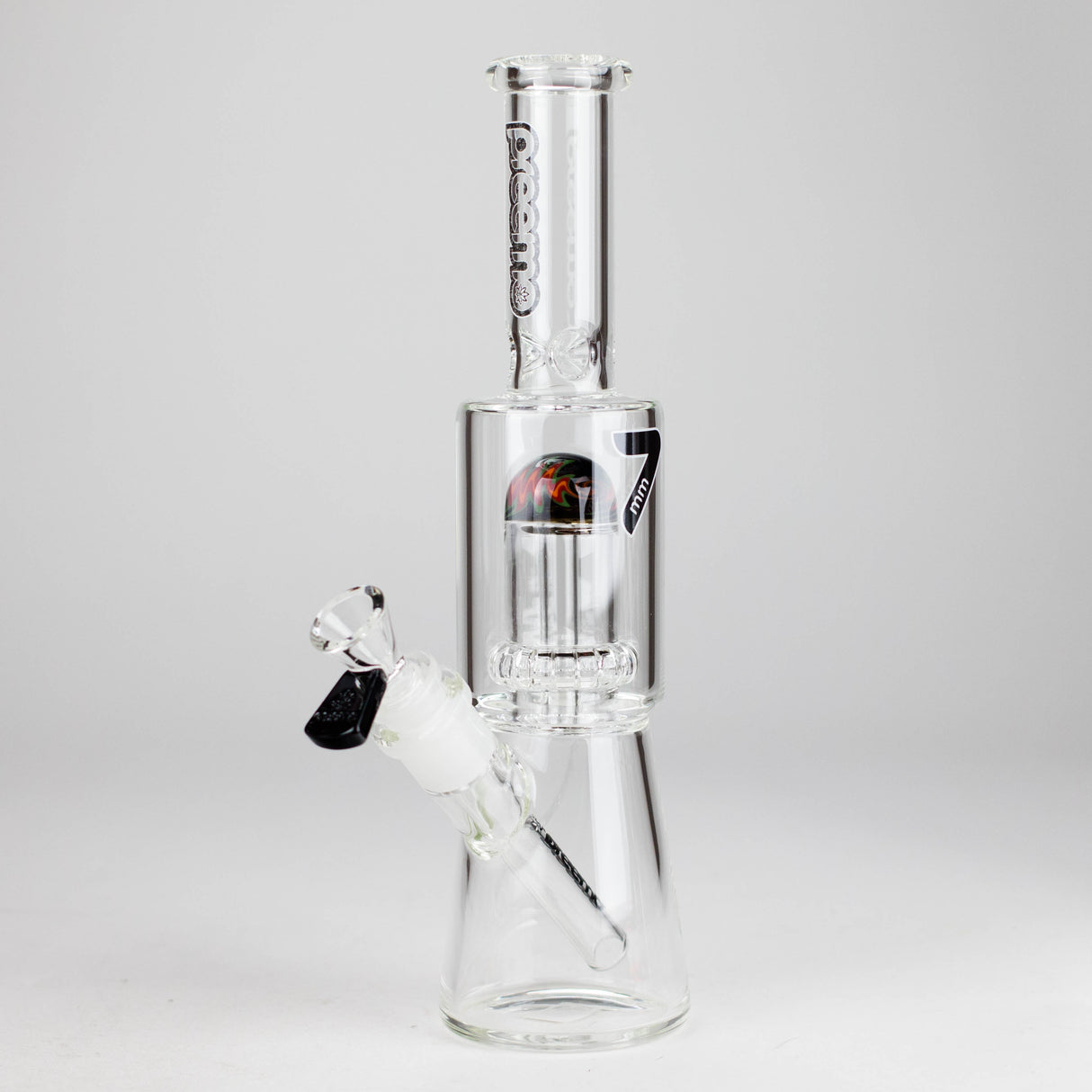 Preemo 11" Showerhead Perc 7mm Mini Glass Bong