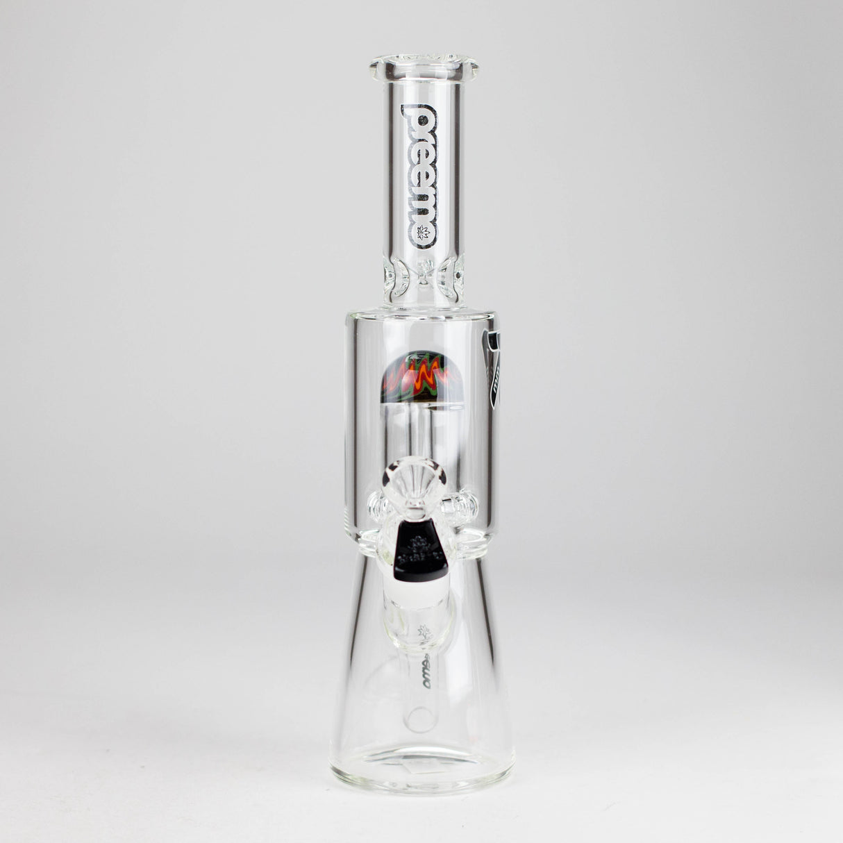 Preemo 11" Showerhead Perc 7mm Mini Glass Bong