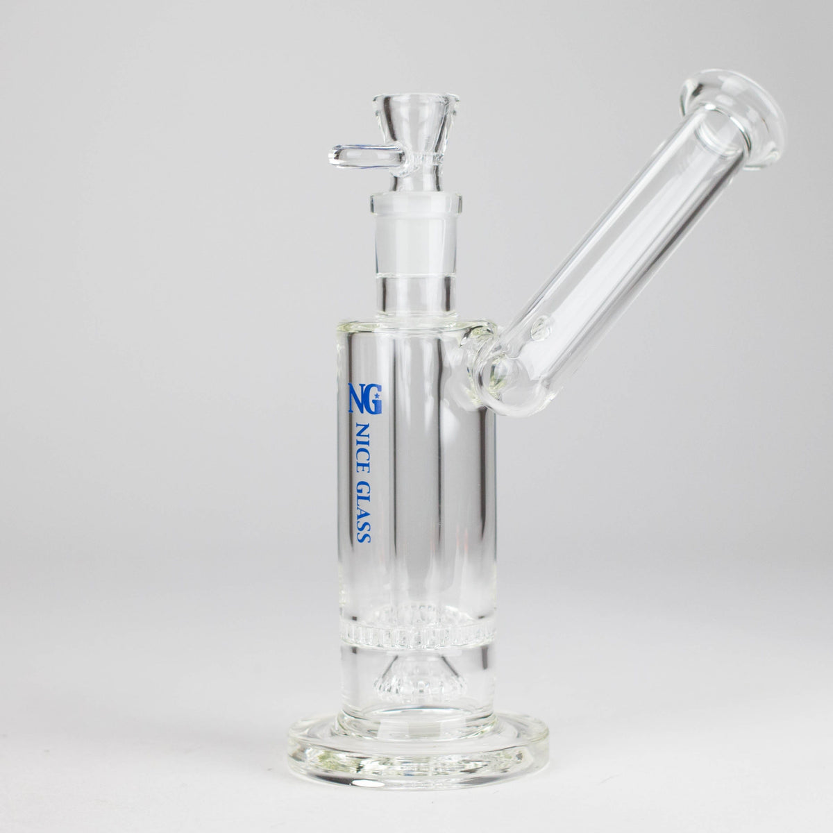 High-End Brands Glass Glass Rig NG 9" Honeycomb Showerhead Sidecar Bubbler Nice Glass 9" Sidecar Bubbler with Dual Perc