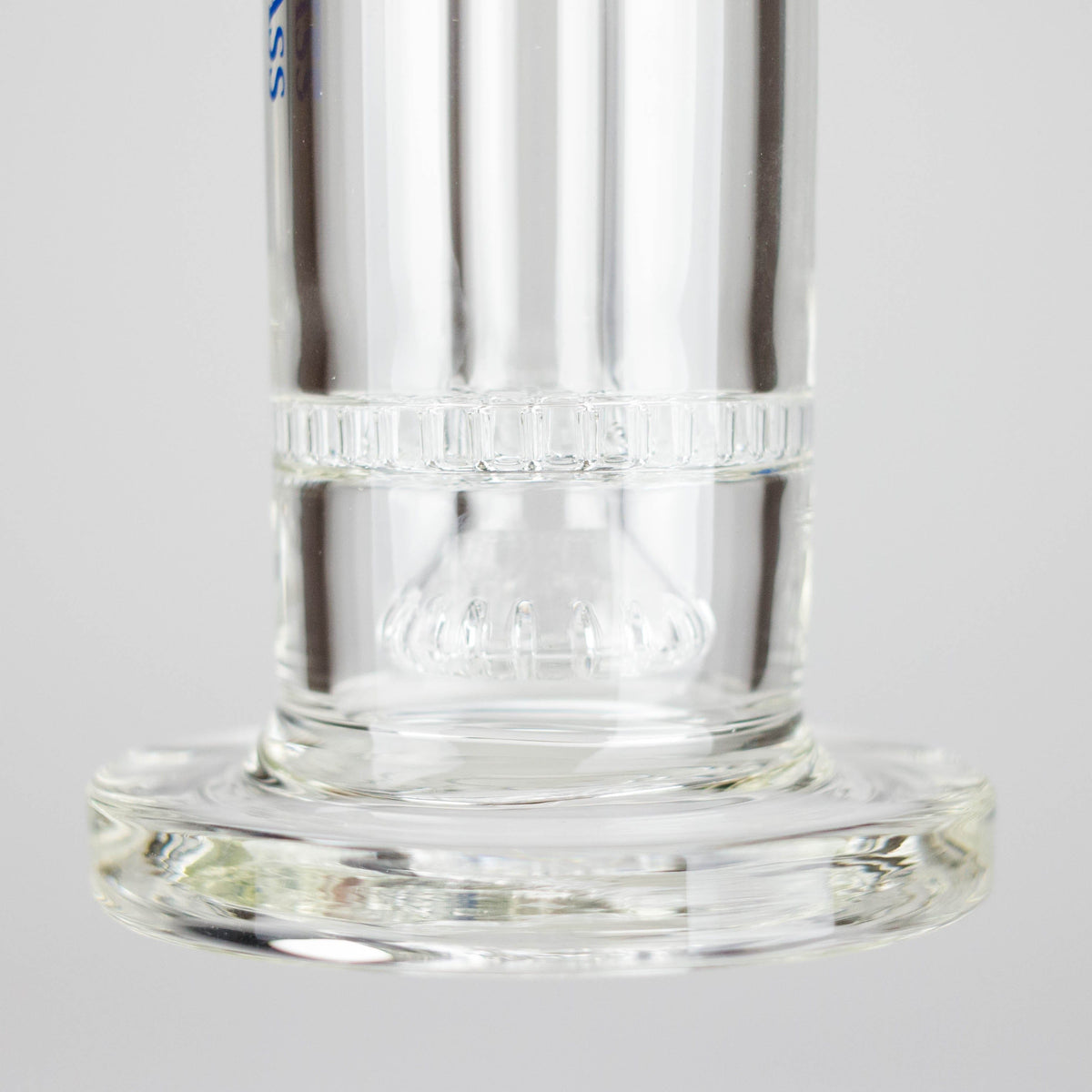 High-End Brands Glass Glass Rig NG 9" Honeycomb Showerhead Sidecar Bubbler Nice Glass 9" Sidecar Bubbler with Dual Perc