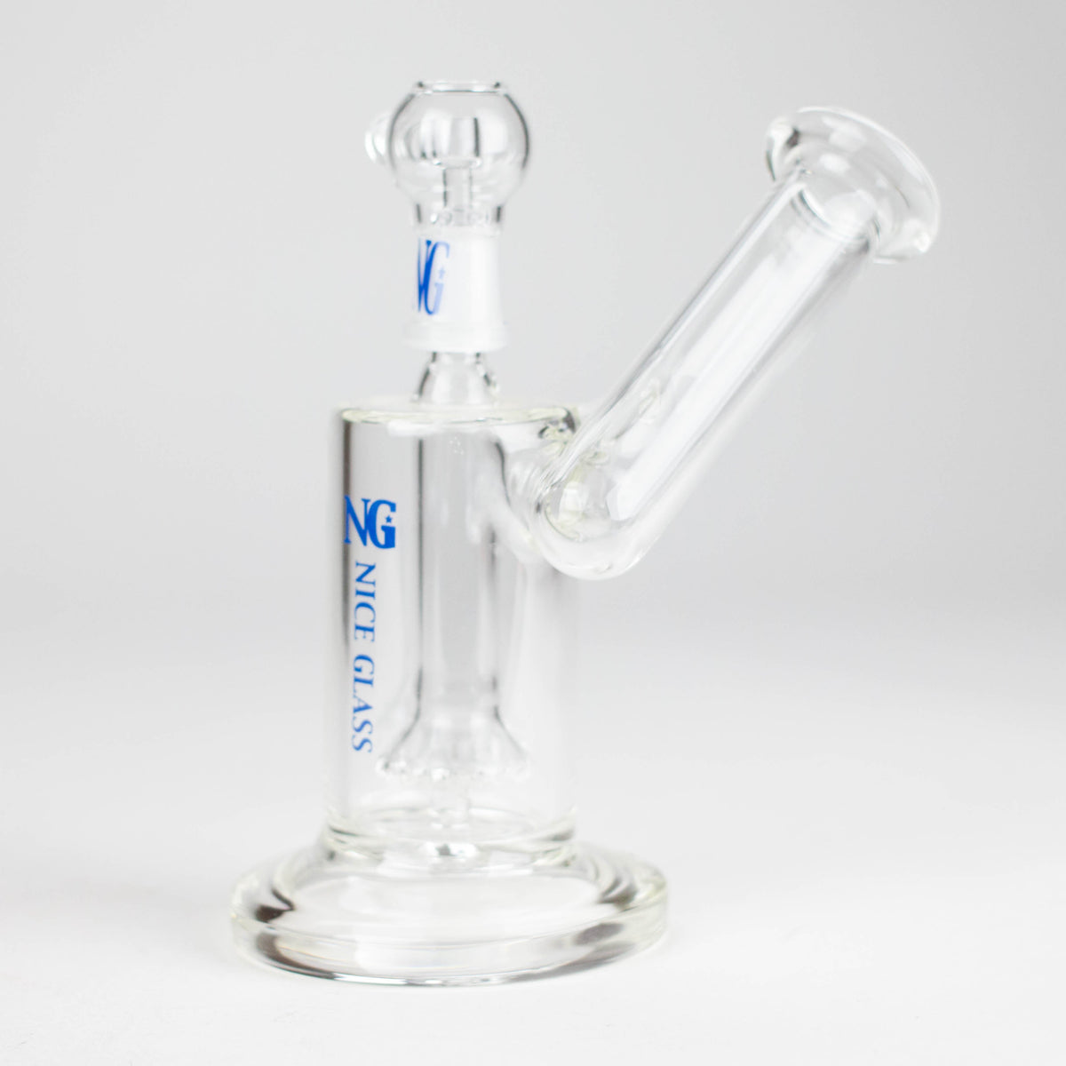 Nice Glass 6-Inch Showerhead Sidecar Oil Rig