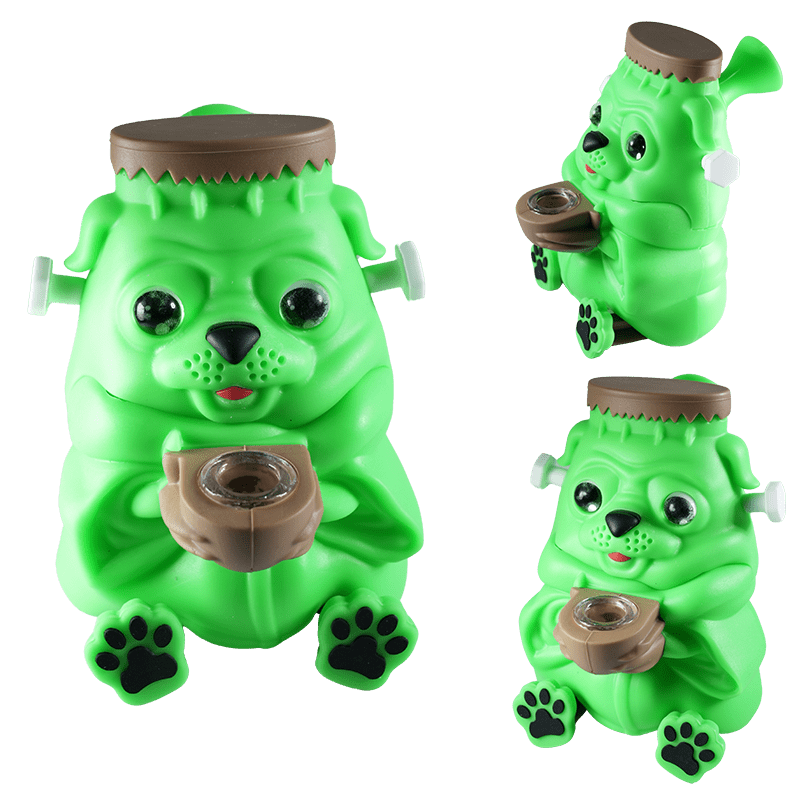 6" Pug Silicone Water Pipe