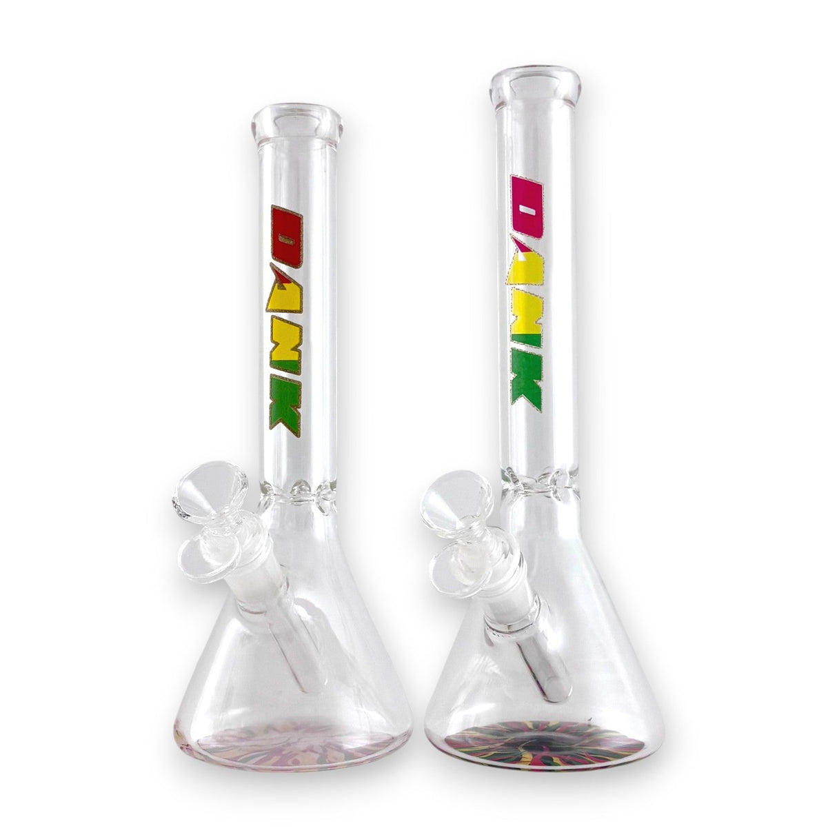 Dank 10" 5mm Logo Beaker Glass Bong