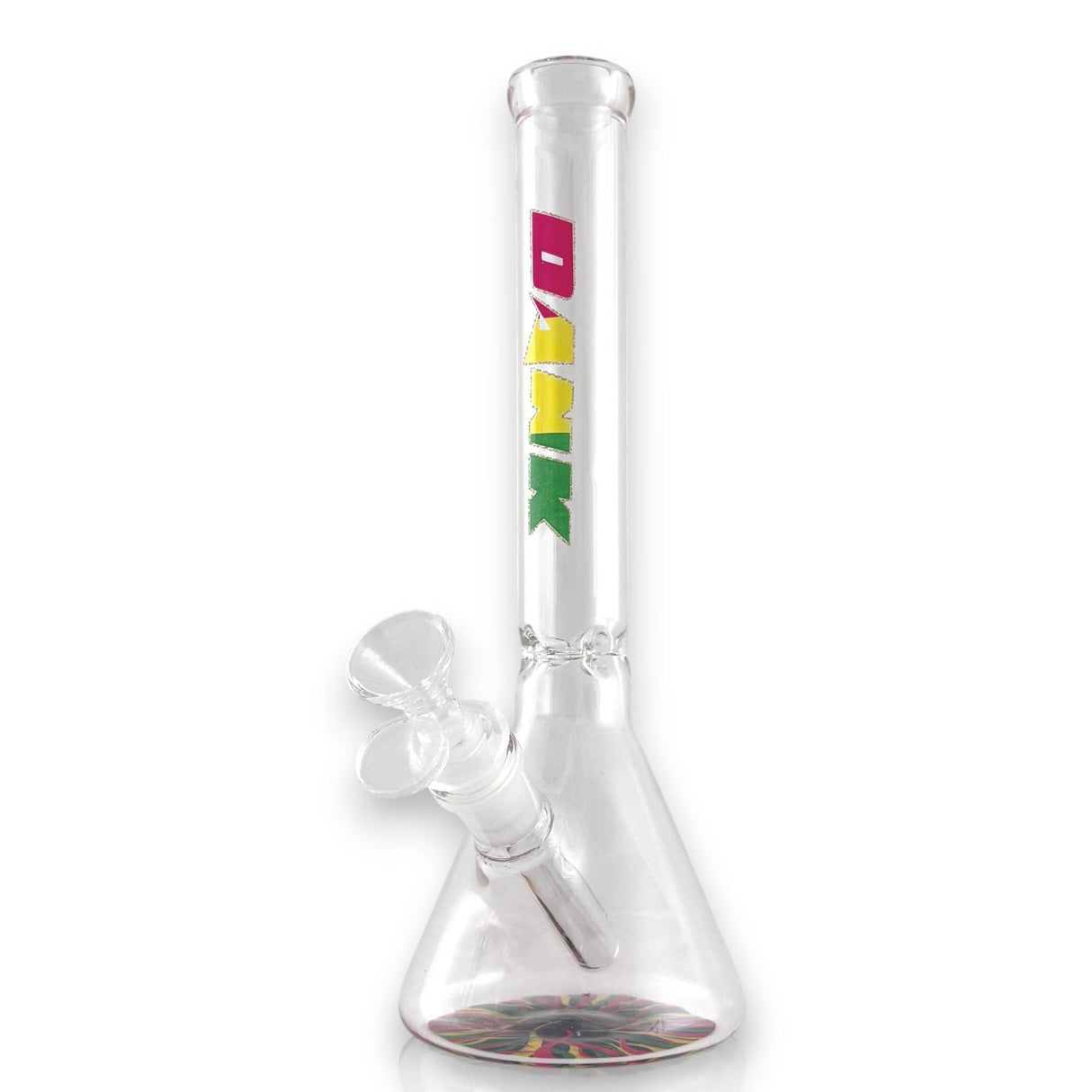 Dank 10" 5mm Logo Beaker Glass Bong