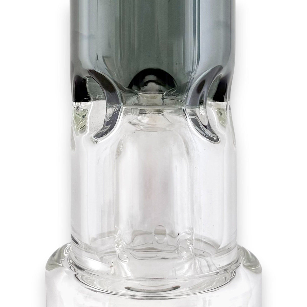 Super Supplys Inc Glass Bong 17" Straight Shooter with Dual Dome Matrix Percolators 17" Straight Shooter with Dual Dome Matrix Percolators