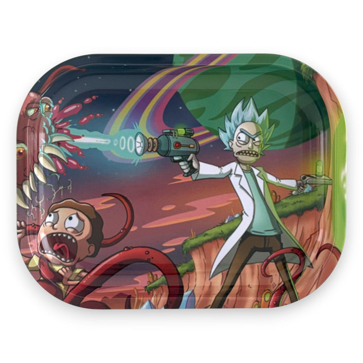 Super Supplys Inc Rolling Tray R&M Series Metal Rolling Tray - Small R&M Series Metal Rolling Tray - Small