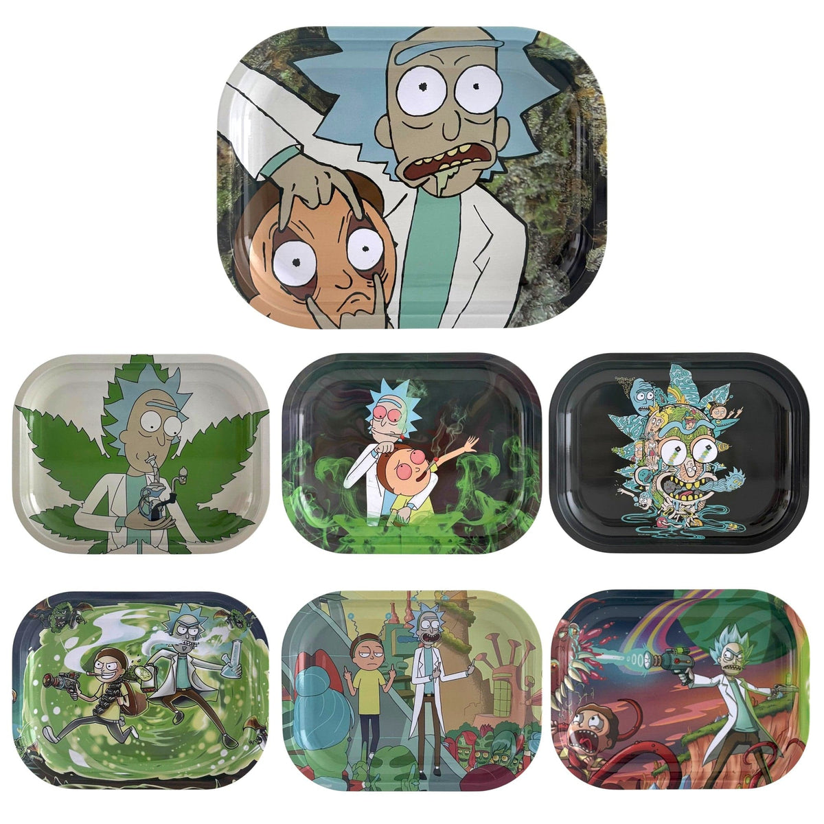 Super Supplys Inc Rolling Tray R&M Series Metal Rolling Tray - Small R&M Series Metal Rolling Tray - Small