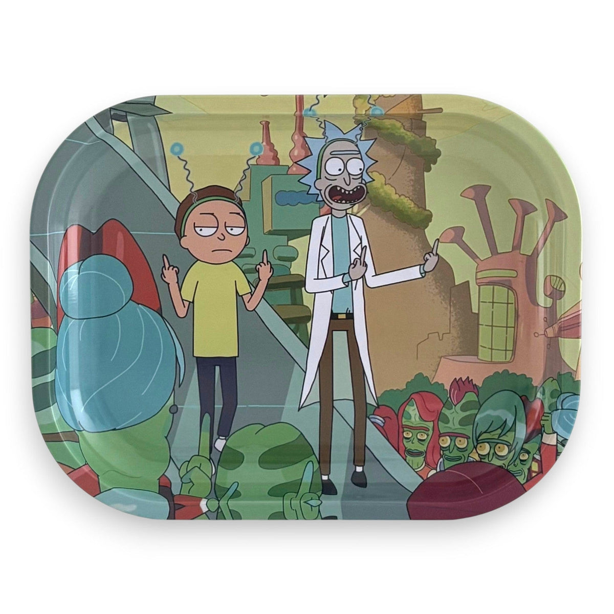 Super Supplys Inc Rolling Tray R&M Series Metal Rolling Tray - Small R&M Series Metal Rolling Tray - Small
