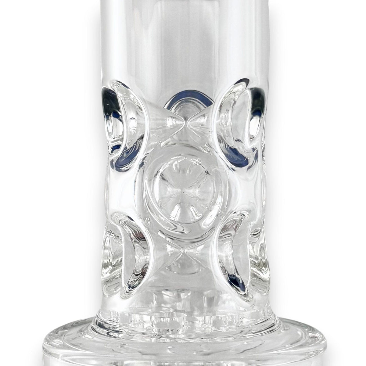 Super Supplys Inc Glass Bong 16" Straight Shooter Water Pipe with Screw Percolators - Celeste 16" Straight Shooter Water Pipe with Screw Percolators - Celeste
