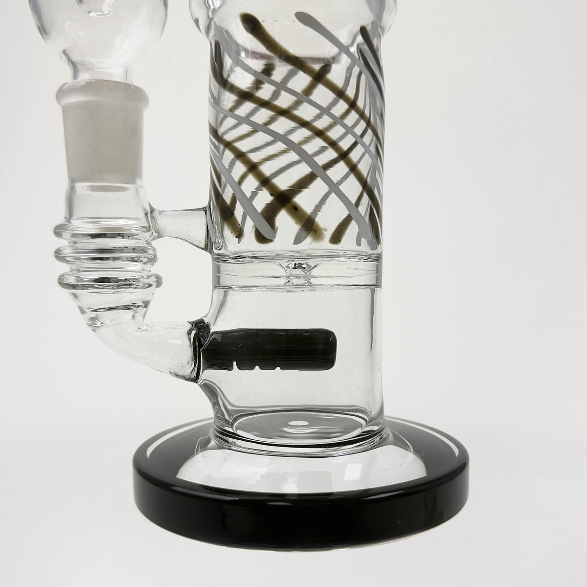 10" Glass Bong with Inline Diffuser – 18mm Joint