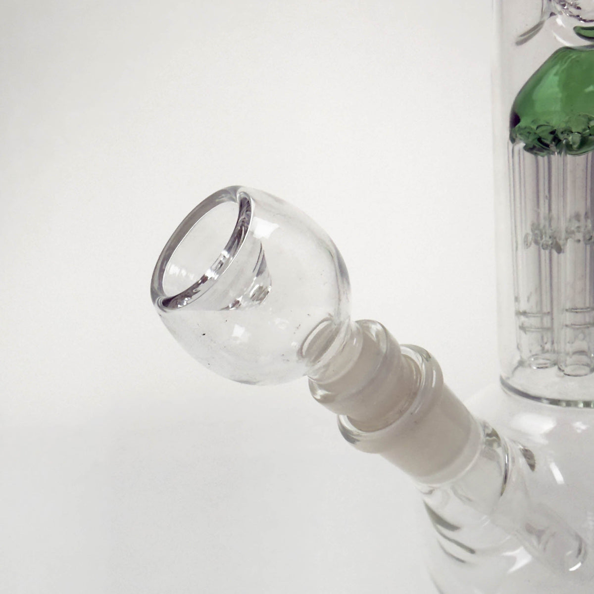 10" Tree Perc Round Glass Bong – 14mm Joint