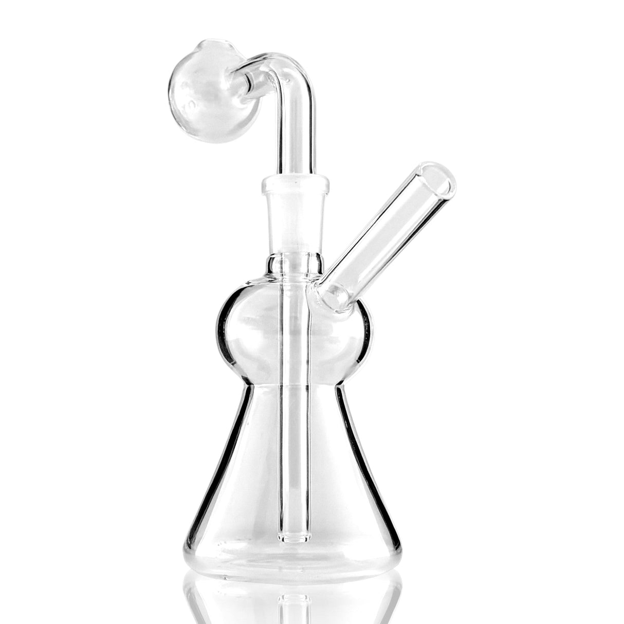6" Premium Oil Burner Water Pipe – 4mm Thick Glass