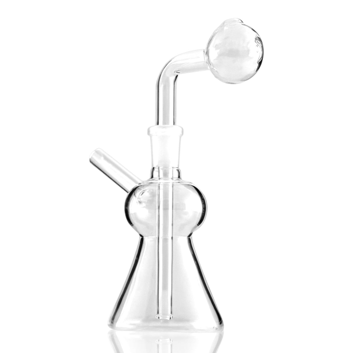 6" Premium Oil Burner Water Pipe – 4mm Thick Glass