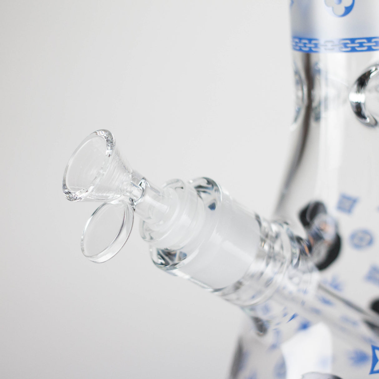 14" Glow-in-the-Dark Gorilla Beaker Bong with Diffused Downstem