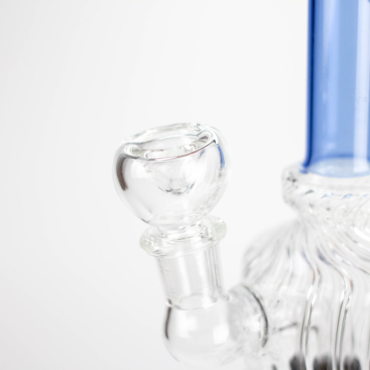 6" Mini Stemless Glass Bong with 14 mm Joint