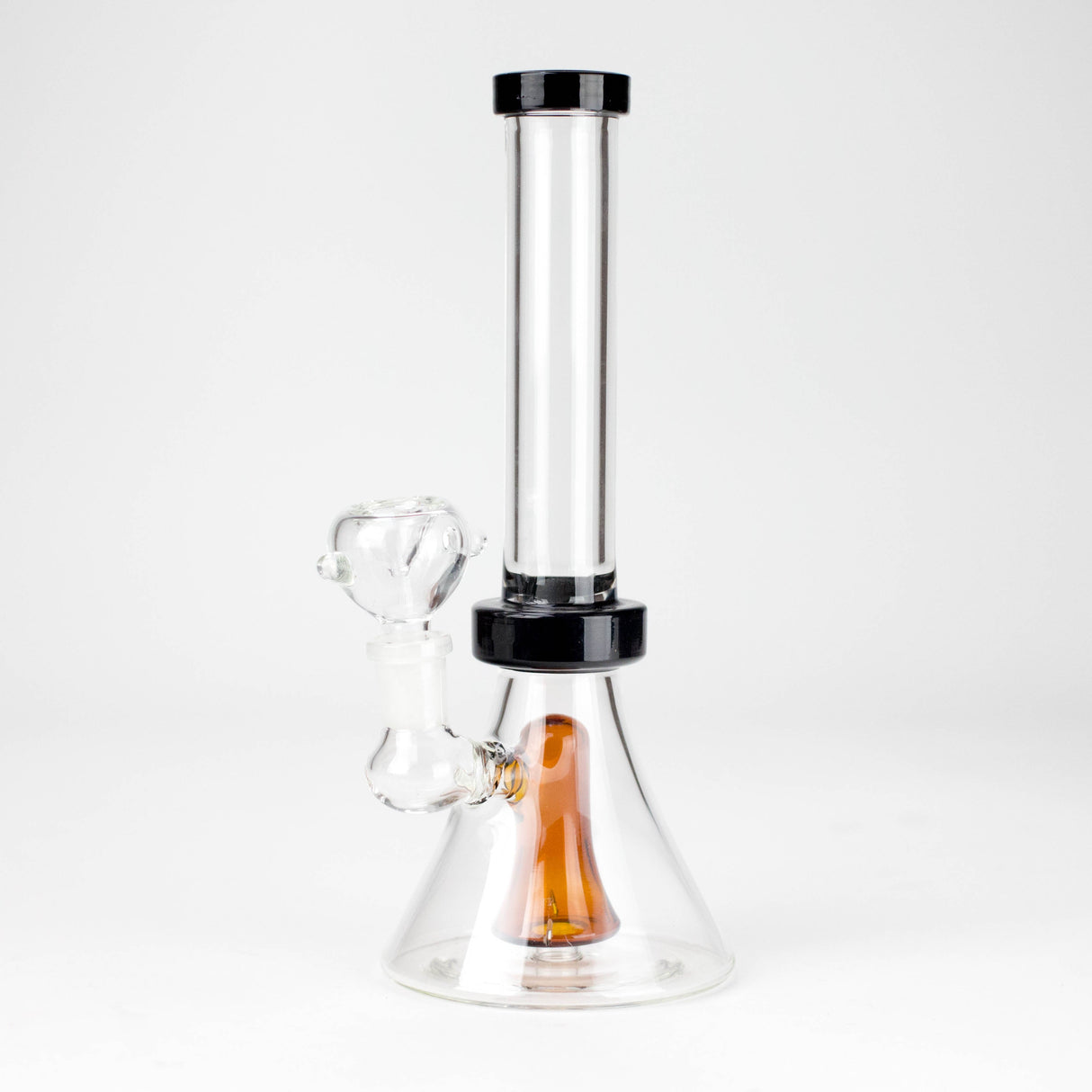 Bong en verre sans pied de 9" avec diffuseur intégré