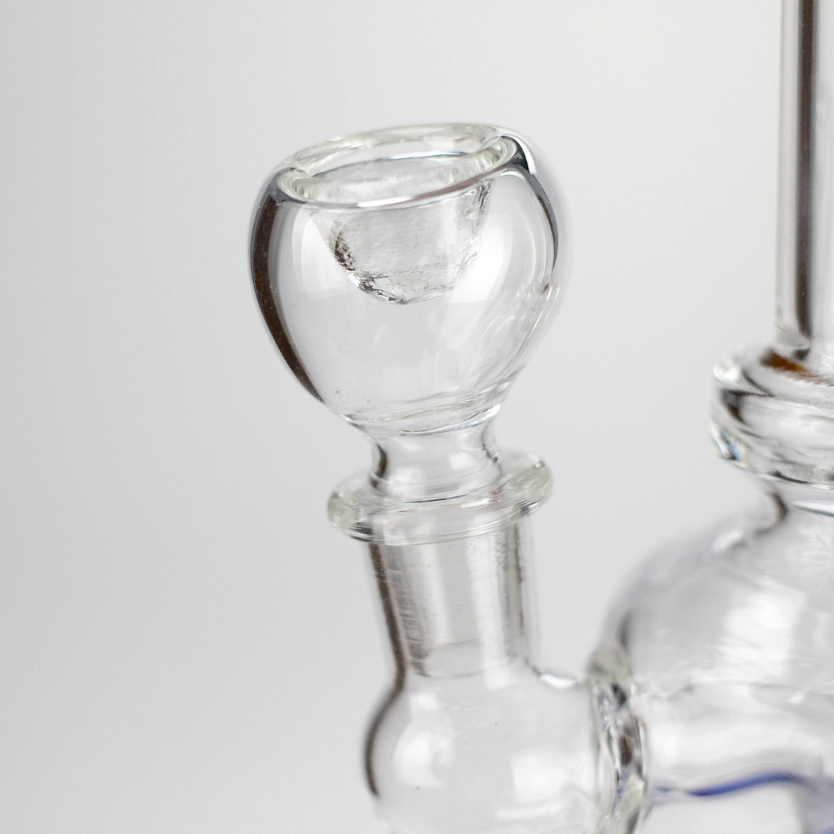 Bongzie Smokes Glass Bong 6" Mini Stemless Glass Bong with 14 mm Bowl Joint Mini Stemless Bong with 14 mm Joint | Canada