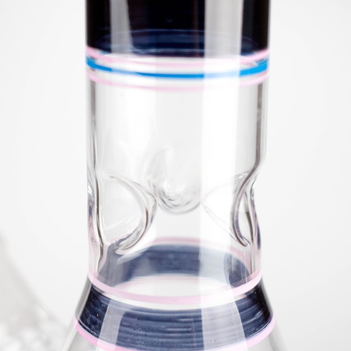 10" Random Design Glass Bong with 14 mm Bowl Joint