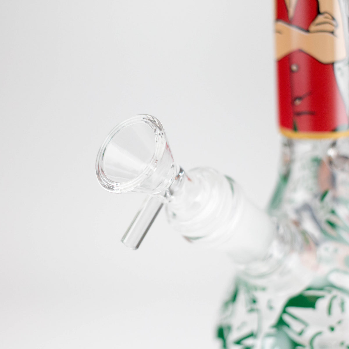 7.5" OP Design Beaker Bong with Ice Catcher – 4.4mm Glass