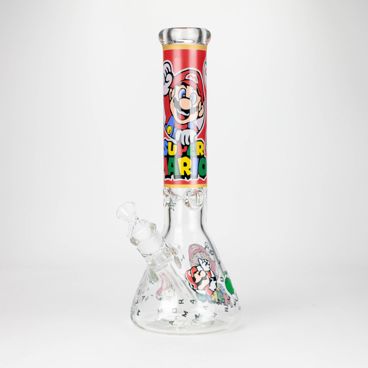 14" OP Design 9mm Thick Glass Bong with Ice Catcher