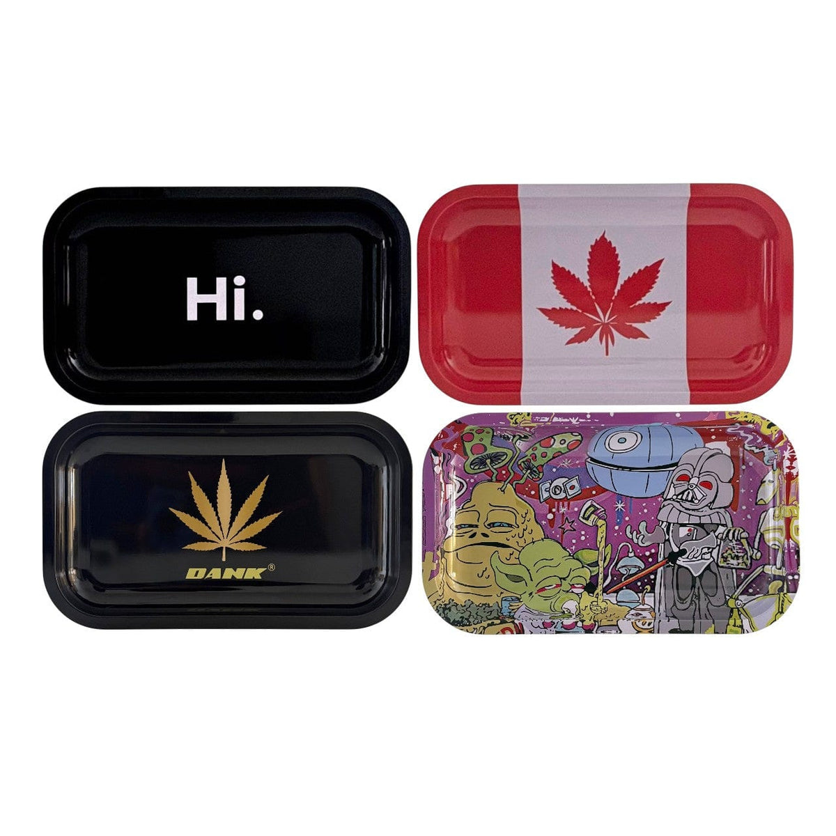 Super Supplys Inc Rolling Tray Leaf Medium Rolling Tray Leaf Medium Rolling Tray